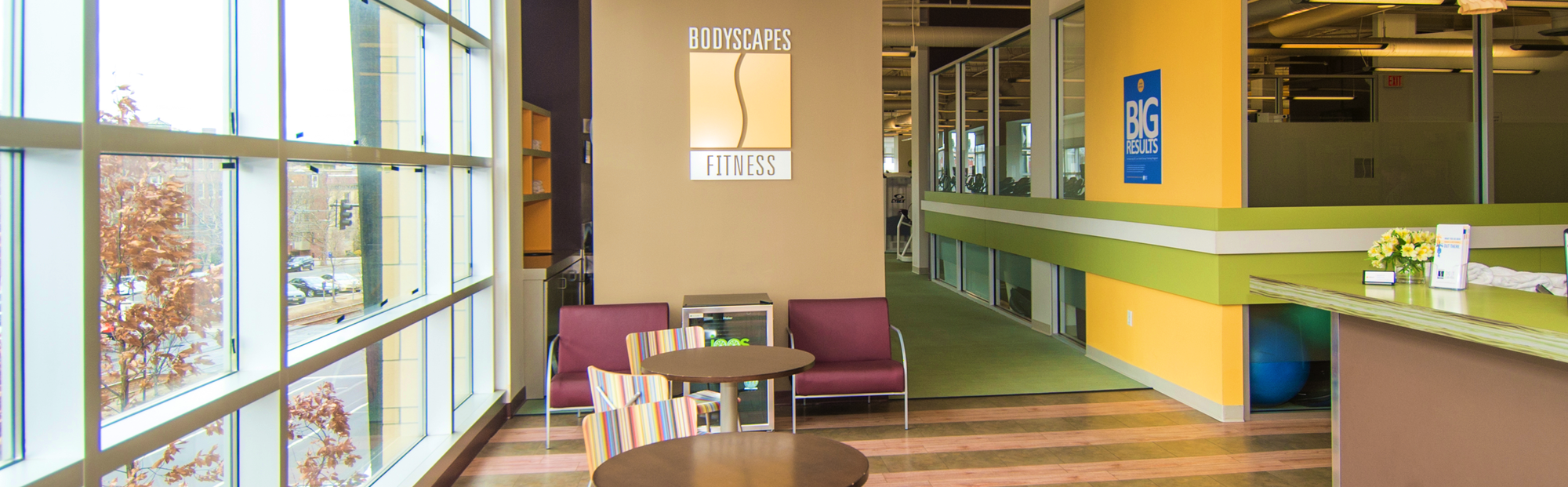 BodyScapes Fitness Center Logo Wall